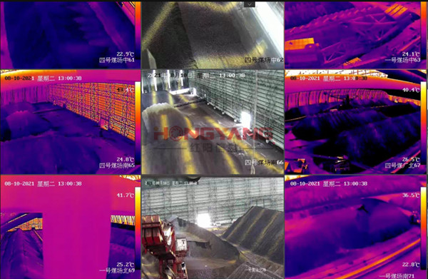 生物質燃料測溫紅外熱成像監(jiān)控應用 圖片關鍵詞